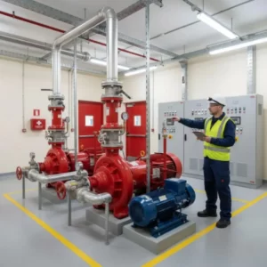 Inspeção de Casa de Máquinas de Incêndio